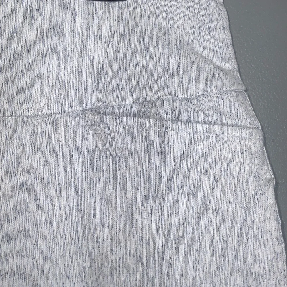 S.C. & Co. Pale Blue Heathered Stretchy Skort Athletic Sporty Pockets XL
